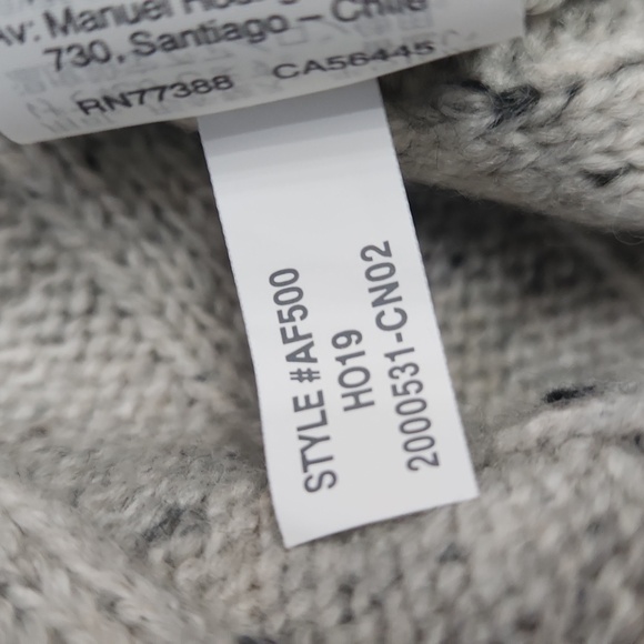 MADEWELL Sweater Dress XXS Donegal Rolled Mockneck tweed ribbed knit mini 2XS - Picture 6 of 7